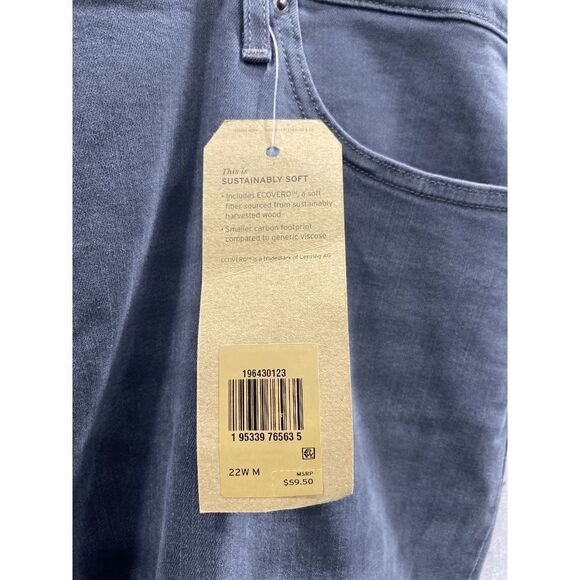 Levi's Women's Plus Size 311 Shaping Skinny Jeans - Grey Slumber 22W - Picture 4 of 8